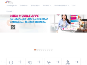 'mitrakeluarga.com' screenshot