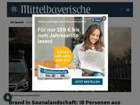 'mittelbayerische.de' screenshot