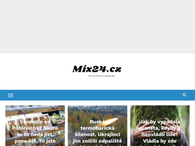 'mix24.cz' screenshot