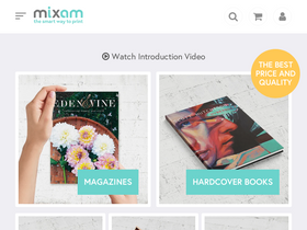 'mixam.com' screenshot