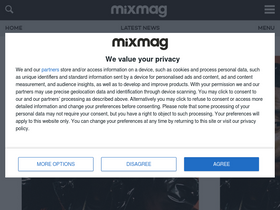 'mixmag.net' screenshot