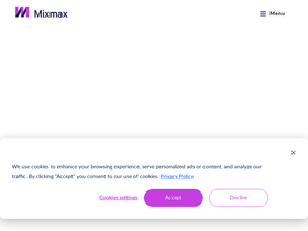 'mixmax.com' screenshot