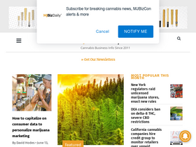 'mjbizdaily.com' screenshot