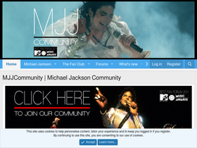 'mjjcommunity.com' screenshot