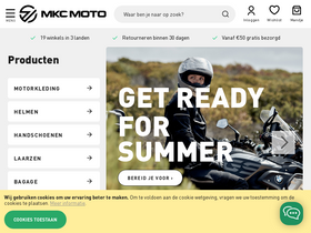 'mkcmoto.com' screenshot
