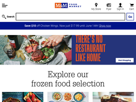 'mmfoodmarket.com' screenshot