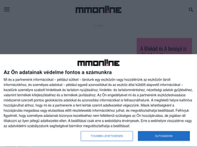 'mmonline.hu' screenshot