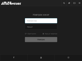 'mnfansubs.net' screenshot