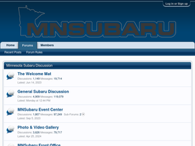 'mnsubaru.com' screenshot
