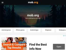 'mob.org' screenshot