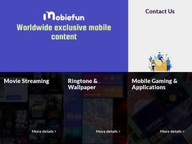'mobiefun.com' screenshot