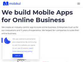 'mobikul.com' screenshot