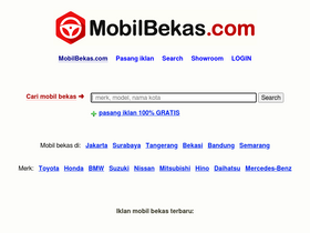 'mobilbekas.com' screenshot