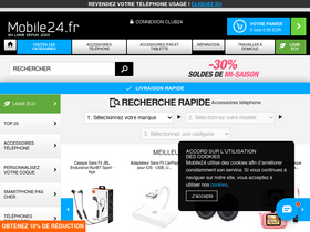 'mobile24.fr' screenshot