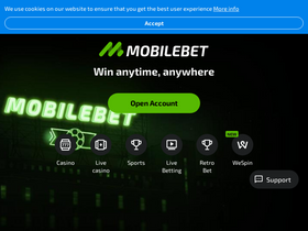 'mobilebet.com' screenshot