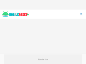 'mobilereset99.com' screenshot