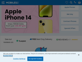 'mobiles.co.uk' screenshot
