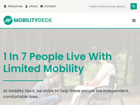 'mobilitydeck.com' screenshot