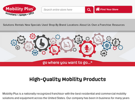 'mobilityplus.com' screenshot