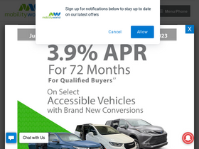 'mobilityworks.com' screenshot