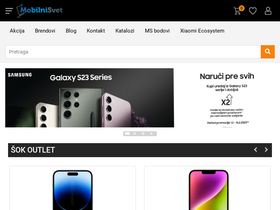 'mobilnisvet.net' screenshot