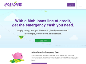 'mobiloans.com' screenshot
