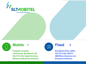 'mobitel.lk' screenshot