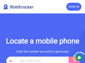 'mobitracker.org' screenshot