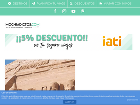 'mochiadictos.com' screenshot