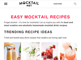 'mocktail.net' screenshot