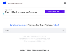 'mockups-design.com' screenshot