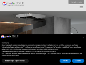 'modaedile.com' screenshot
