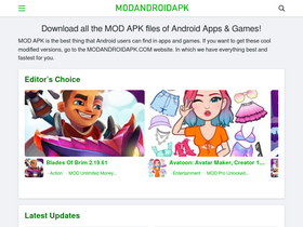 'modandroidapk.com' screenshot