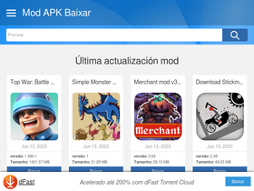 'modapkbaixar.com' screenshot