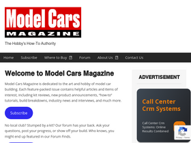 'modelcarsmag.com' screenshot