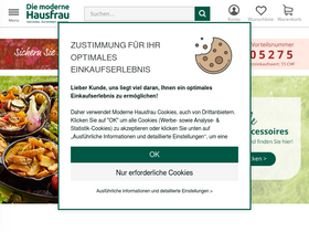 'moderne-hausfrau.ch' screenshot