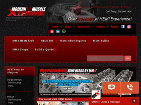 'modernmusclextreme.com' screenshot