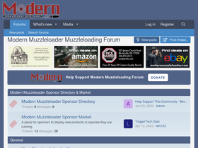 'modernmuzzleloader.com' screenshot