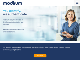 'modirum.com' screenshot