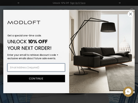 'modloft.com' screenshot