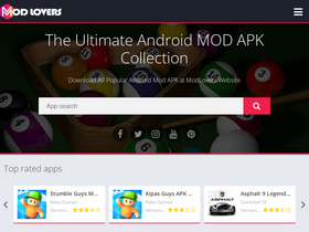 'modlovers.com' screenshot