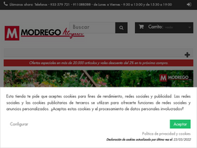 'modregohogar.com' screenshot
