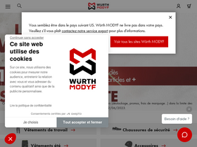 'modyf.fr' screenshot