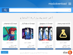 'modzdownload.com' screenshot