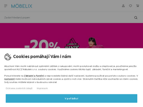 'moebelix.cz' screenshot