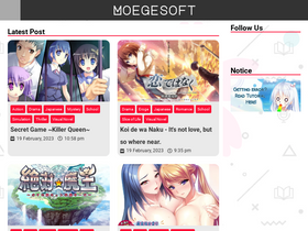 'moegesoft.com' screenshot