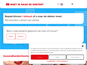 'moetiknaardedokter.nl' screenshot