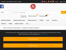 'mojehobby.pl' screenshot