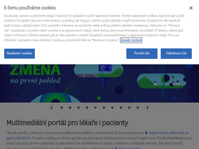 'mojemedicina.cz' screenshot