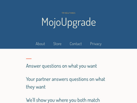 'mojoupgrade.com' screenshot